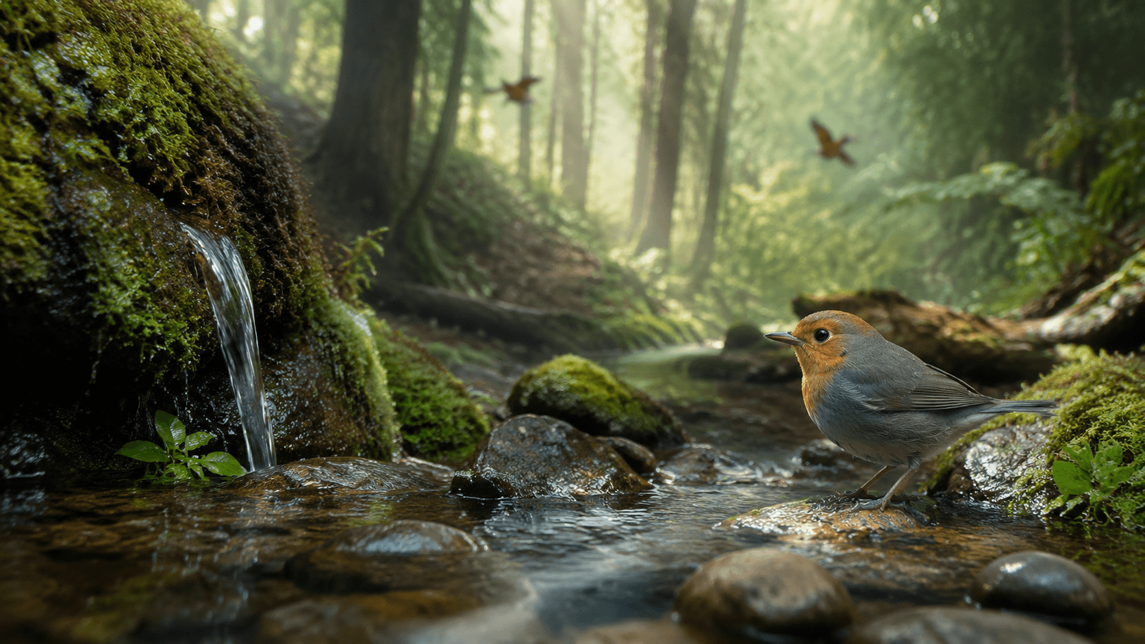 Forest Birds ASMR Video