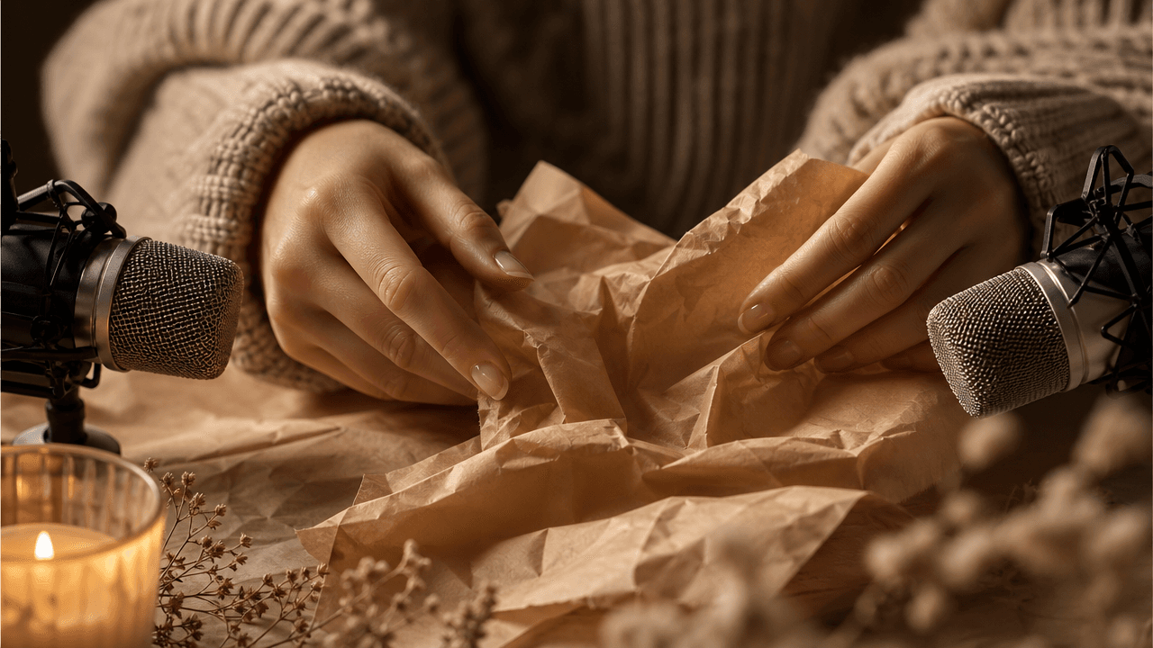 Paper Rustle ASMR Video