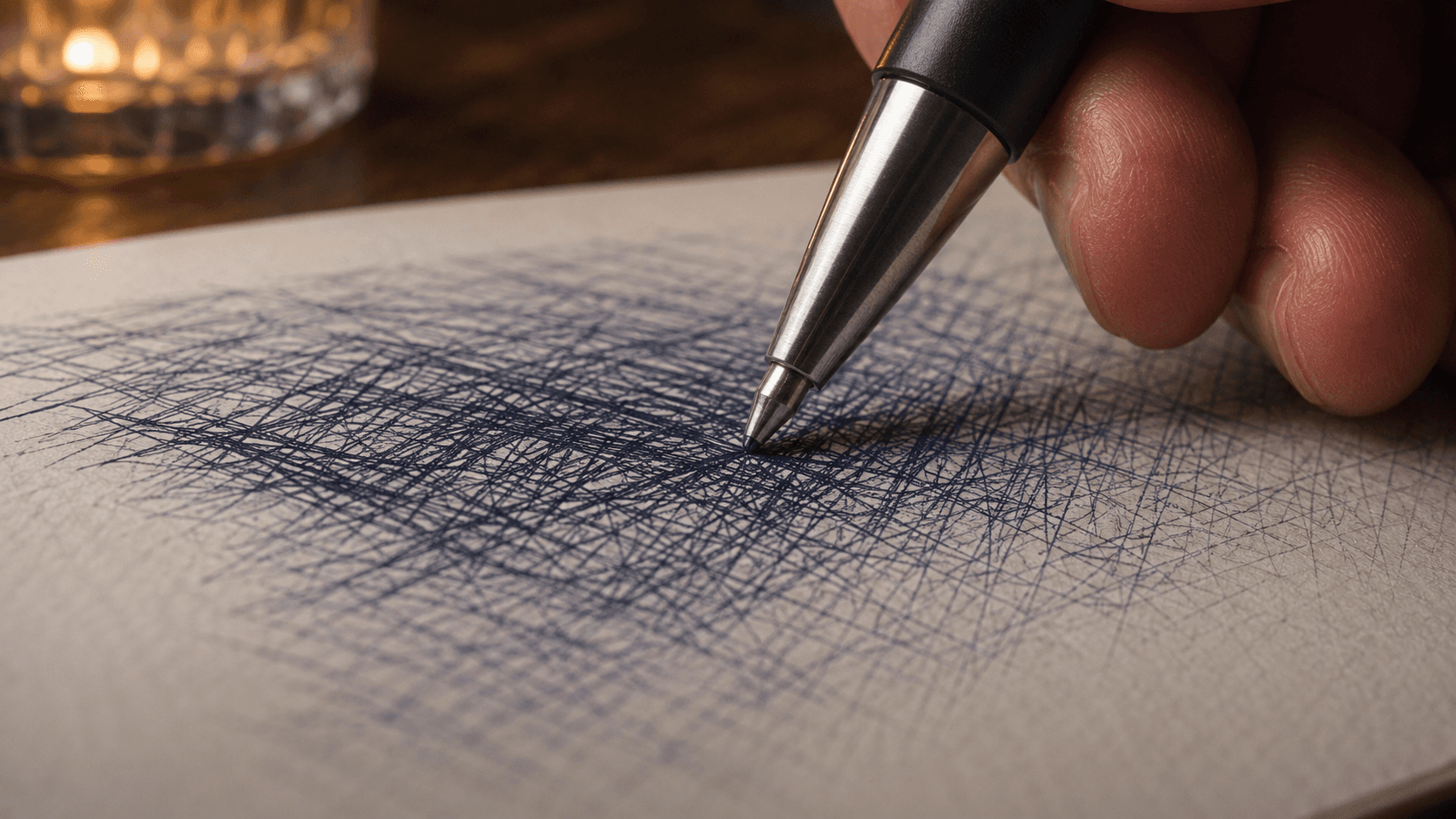 Pen Scratch ASMR Video