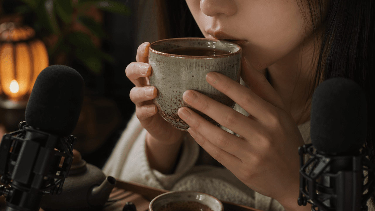 Sip ASMR Video